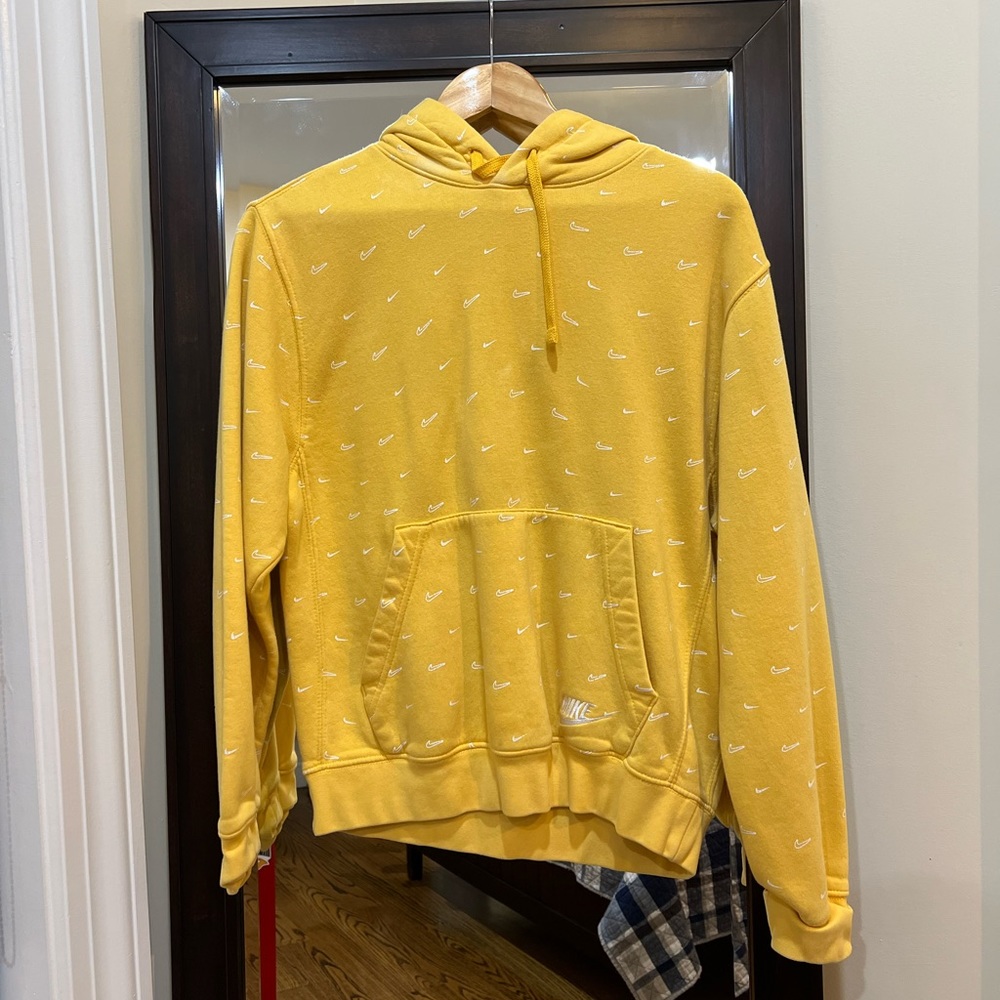 Yellow Nike Sweater
